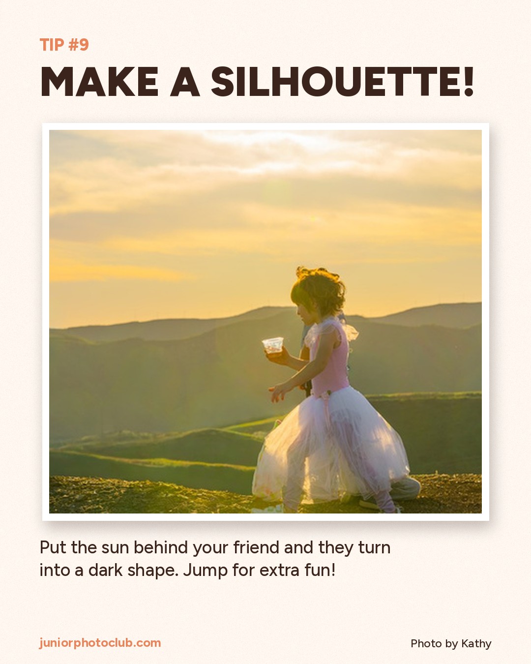 Photo tip 9: Make a silhouette