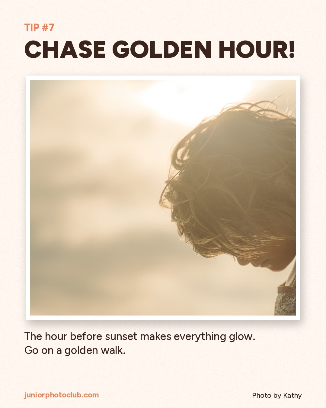 Photo tip 7: Chase golden hour